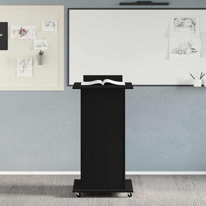 Podium Černý Dub Kompozitní Dřevo 55 X 55 X 107 Cm