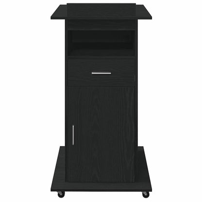 Podium Černý Dub Kompozitní Dřevo 55 X 55 X 107 Cm