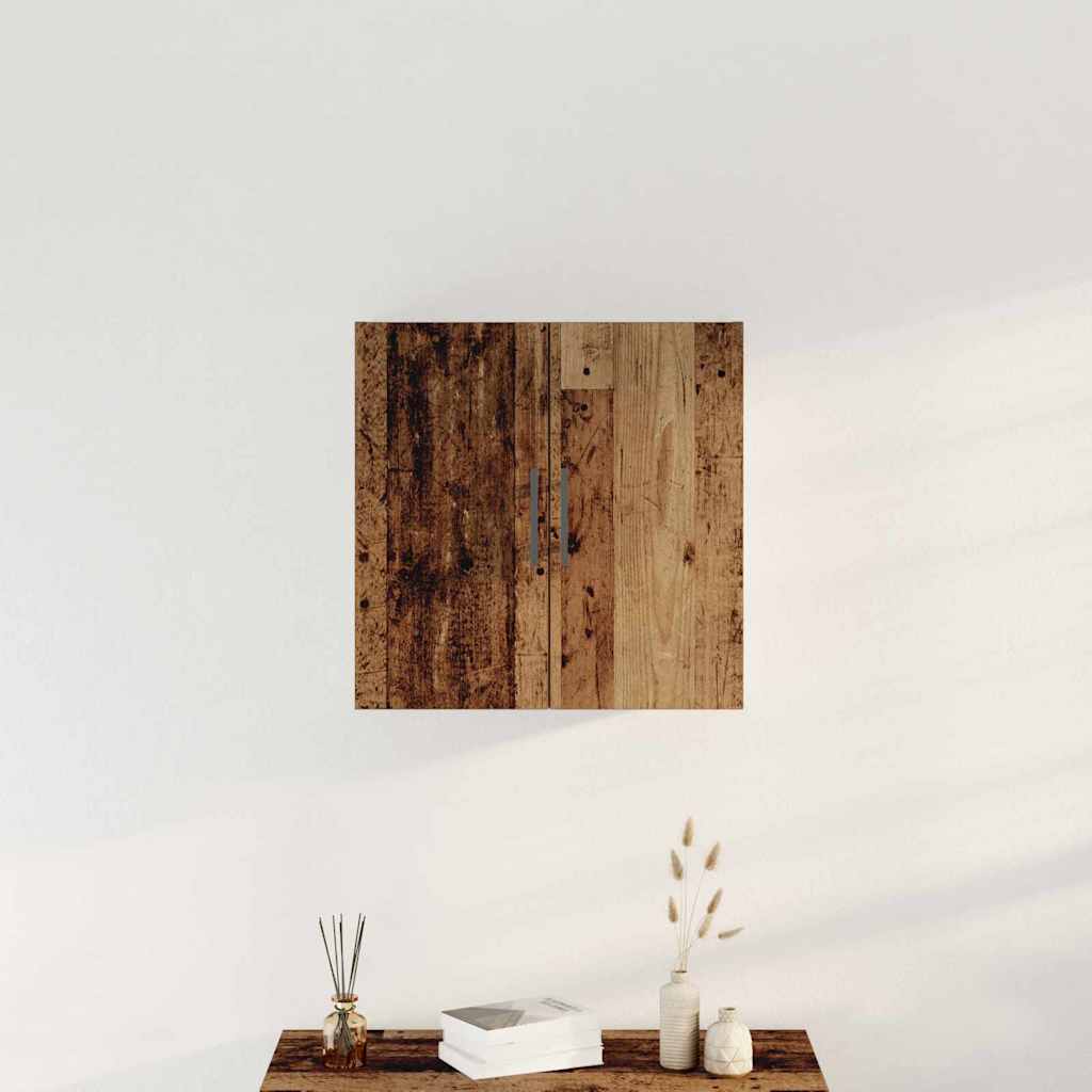 Nástěnná Skříňka 60 X 31,5 X 60 Cm Kompozitní Dřevo Staré Dřevo