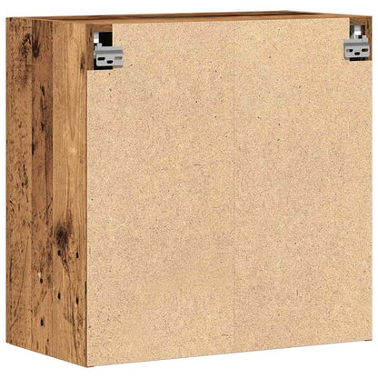 Nástěnná Skříňka 60 X 31,5 X 60 Cm Kompozitní Dřevo Staré Dřevo