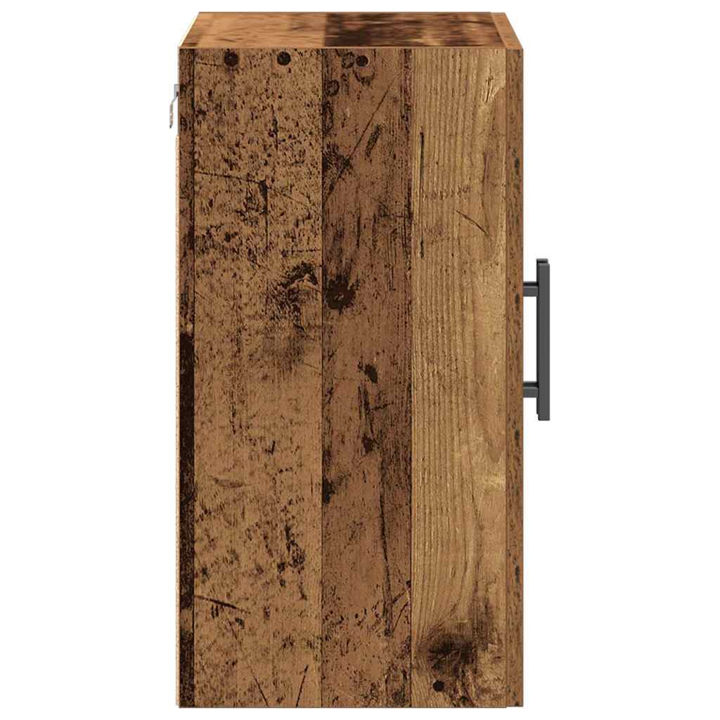 Nástěnná Skříňka 60 X 31,5 X 60 Cm Kompozitní Dřevo Staré Dřevo