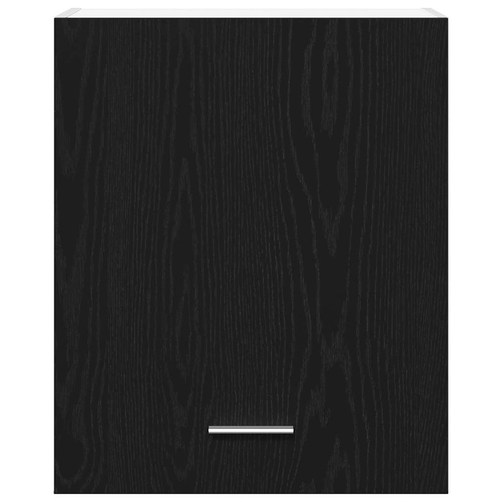 Závěsná Skříňka Černý Dub 50 X 31 X 60 Cm Kompozitní Dřevo