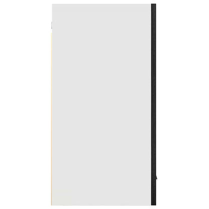 Závěsná Skříňka Lyon Černý Dub 80 X 31 X 60 Cm Kompozitní Dřevo