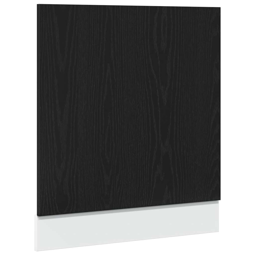 Panel Na Myčku Černý Dub 60X1,5X67 Cm Kompozitní Dřevo Černý Dub