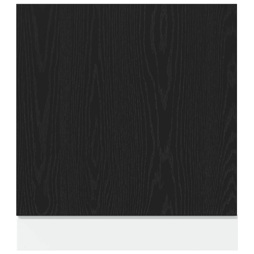 Panel Na Myčku Černý Dub 60X1,5X67 Cm Kompozitní Dřevo Černý Dub