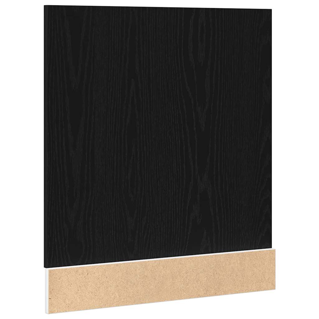 Panel Na Myčku Černý Dub 60X1,5X67 Cm Kompozitní Dřevo Černý Dub