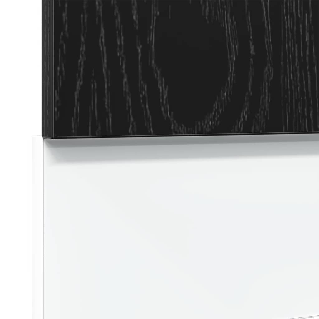 Panel Na Myčku Černý Dub 60X1,5X67 Cm Kompozitní Dřevo Černý Dub