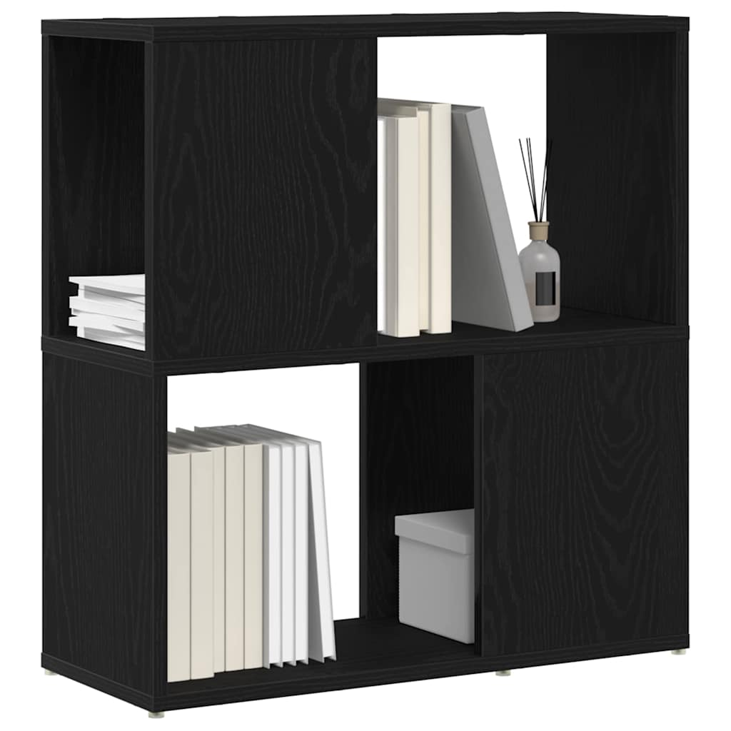 Sestava Tv Skříněk 60 X 24 X 63 Cm Černá Kompozitní Dřevo