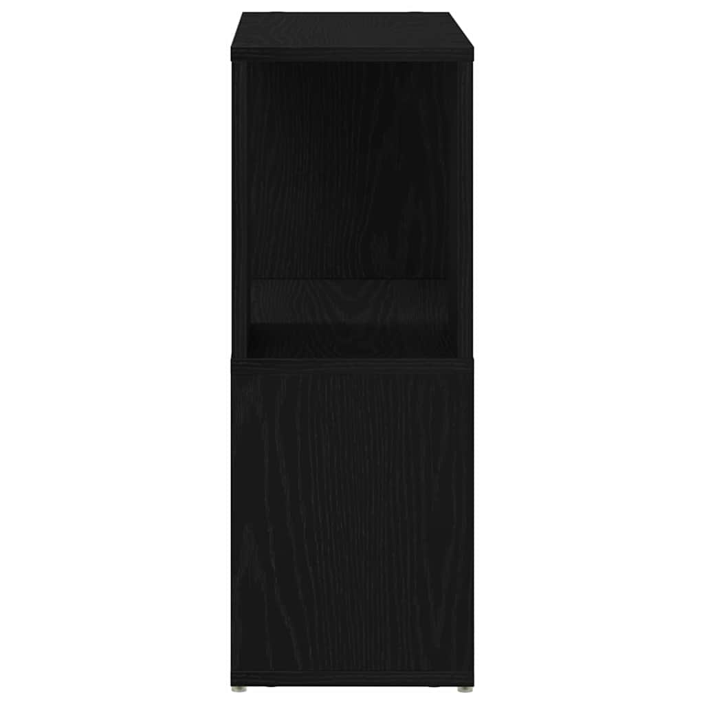 Sestava Tv Skříněk 60 X 24 X 63 Cm Černá Kompozitní Dřevo