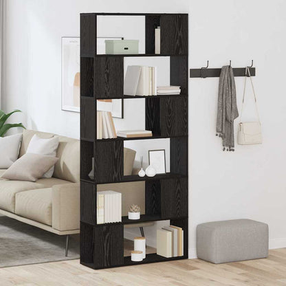 Sestava Tv Skříněk 80 X 24 X 186 Cm Černá Kompozitní Dřevo