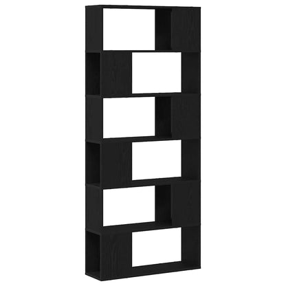 Sestava Tv Skříněk 80 X 24 X 186 Cm Černá Kompozitní Dřevo