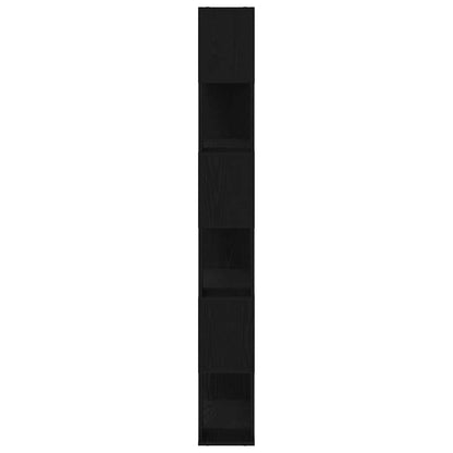 Sestava Tv Skříněk 80 X 24 X 186 Cm Černá Kompozitní Dřevo