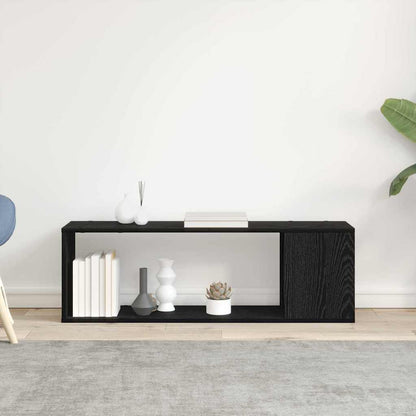 Sestava Tv Skříněk 100 X 24 X 63 Cm Černá Kompozitní Dřevo