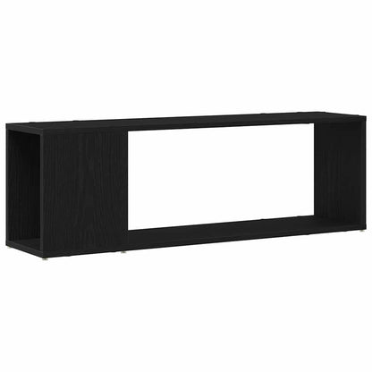 Sestava Tv Skříněk 100 X 24 X 63 Cm Černá Kompozitní Dřevo