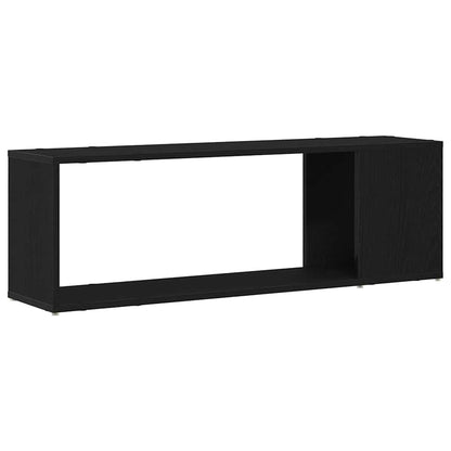 Sestava Tv Skříněk 100 X 24 X 63 Cm Černá Kompozitní Dřevo