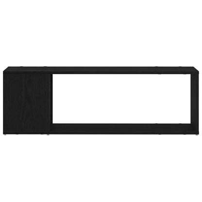 Sestava Tv Skříněk 100 X 24 X 63 Cm Černá Kompozitní Dřevo