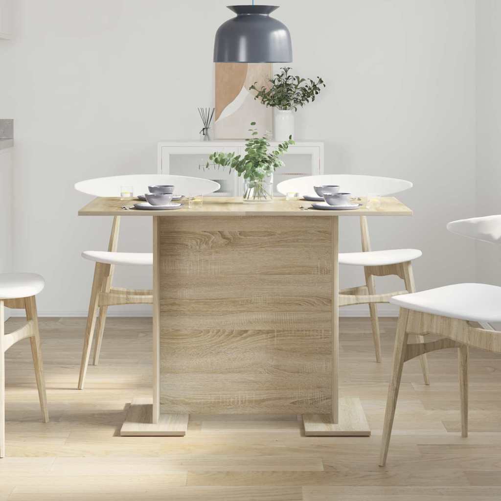Jídelní Stůl 110 X 60 X 75 Cm Kompozitní Dřevo Sonoma Dub