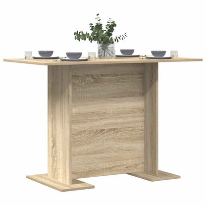 Jídelní Stůl 110 X 60 X 75 Cm Kompozitní Dřevo Sonoma Dub