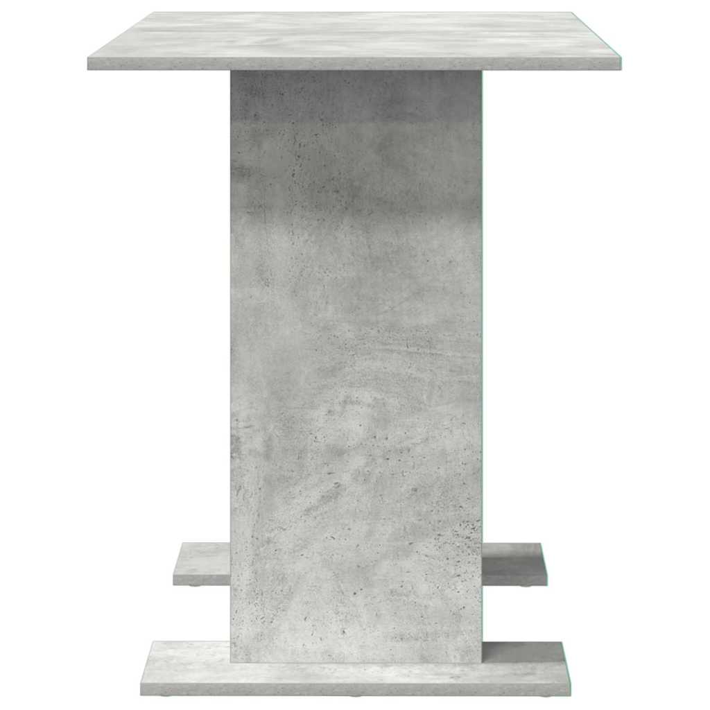 Jídelní Stůl 110 X 60 X 75 Cm Kompozitní Dřevo Betonově Šedá