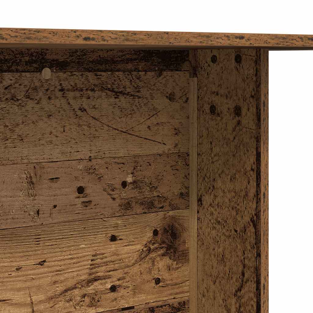 Jídelní Stůl 110 X 60 X 75 Cm Kompozitní Dřevo Staré Dřevo