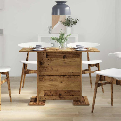 Jídelní Stůl 110 X 60 X 75 Cm Kompozitní Dřevo Staré Dřevo