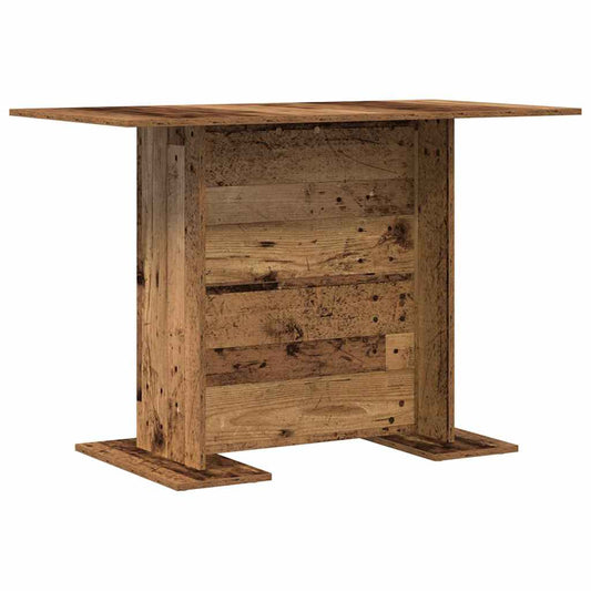 Jídelní Stůl 110 X 60 X 75 Cm Kompozitní Dřevo Staré Dřevo