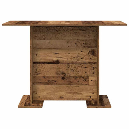 Jídelní Stůl 110 X 60 X 75 Cm Kompozitní Dřevo Staré Dřevo