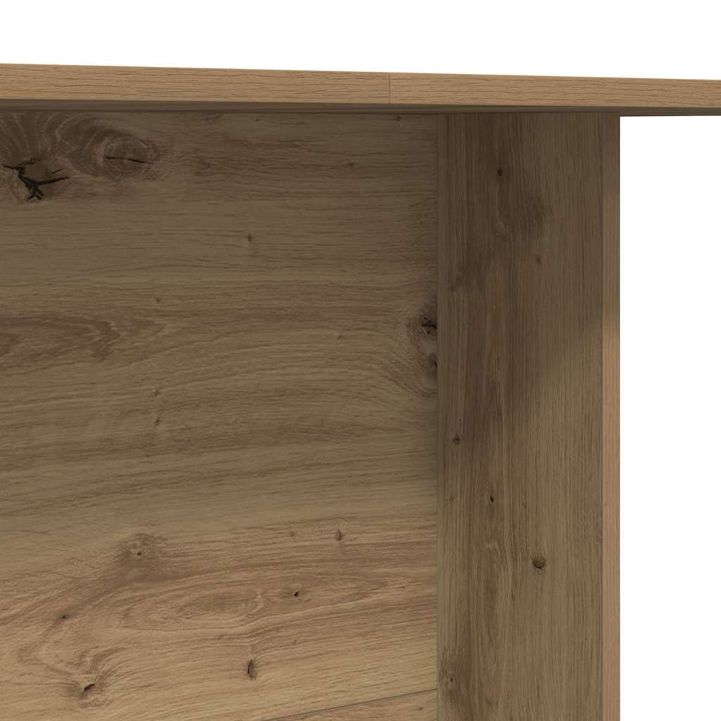 Jídelní Stůl 110 X 60 X 75 Cm Kompozitní Dřevo Artisanový Dub