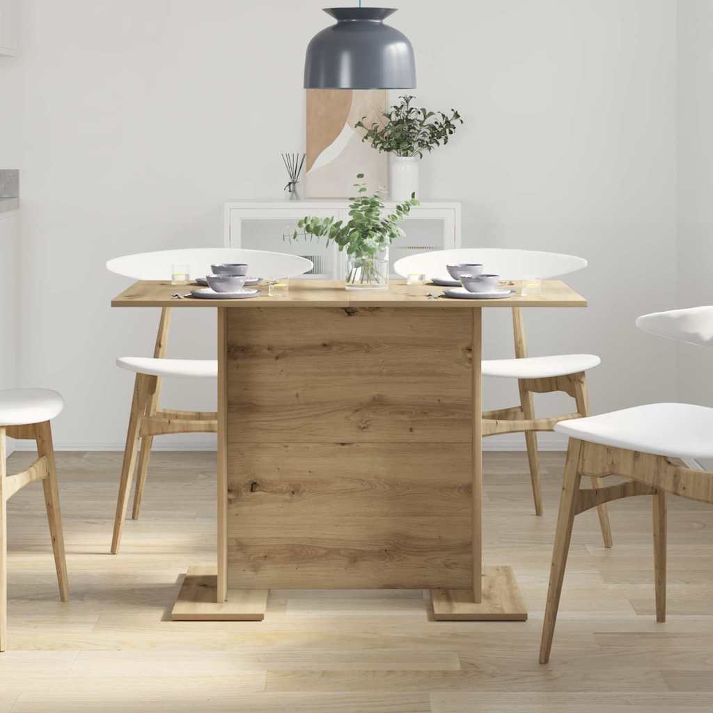 Jídelní Stůl 110 X 60 X 75 Cm Kompozitní Dřevo Artisanový Dub