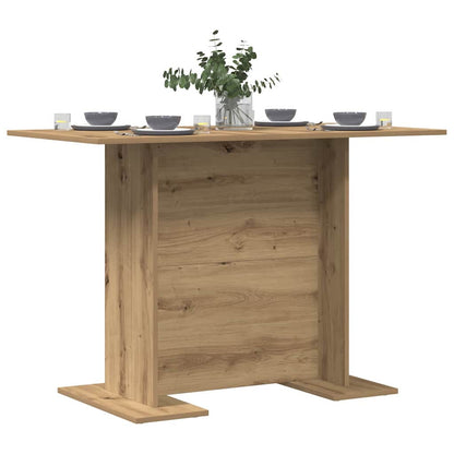 Jídelní Stůl 110 X 60 X 75 Cm Kompozitní Dřevo Artisanový Dub