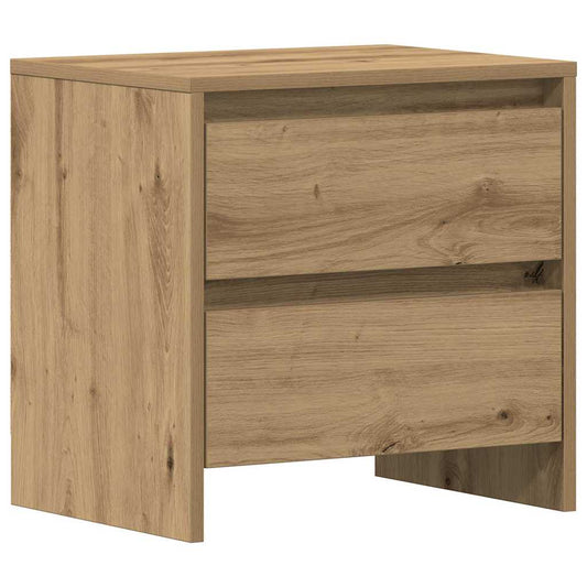 Noční Skříňka Artisanový Dub 45 X 34 X 44,5 Cm Kompozitní Dřevo