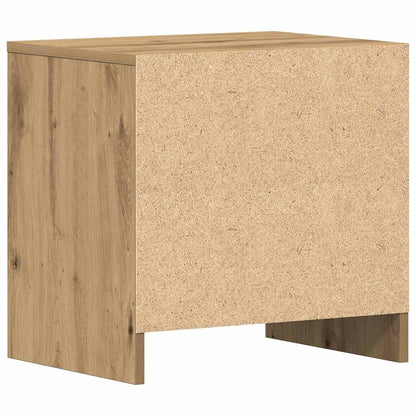 Noční Skříňka Artisanový Dub 45 X 34 X 44,5 Cm Kompozitní Dřevo