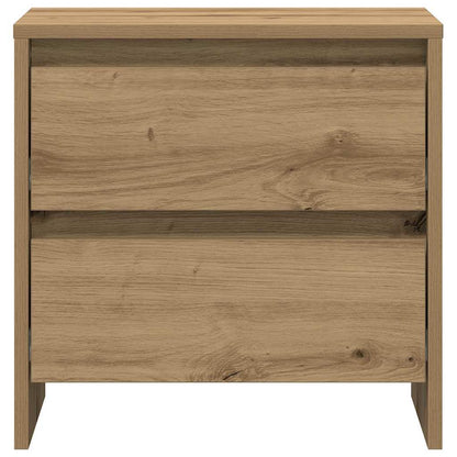 Noční Skříňka Artisanový Dub 45 X 34 X 44,5 Cm Kompozitní Dřevo