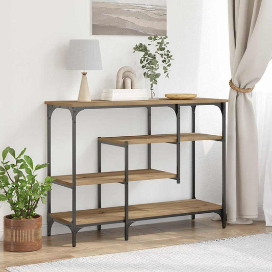Konzolový Stolek Dub Artisan 100 X 35 X 75 Cm