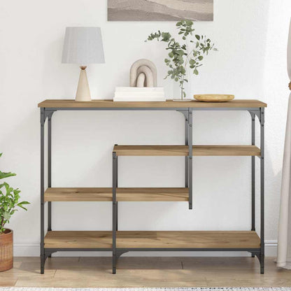 Konzolový Stolek Dub Artisan 100 X 35 X 75 Cm