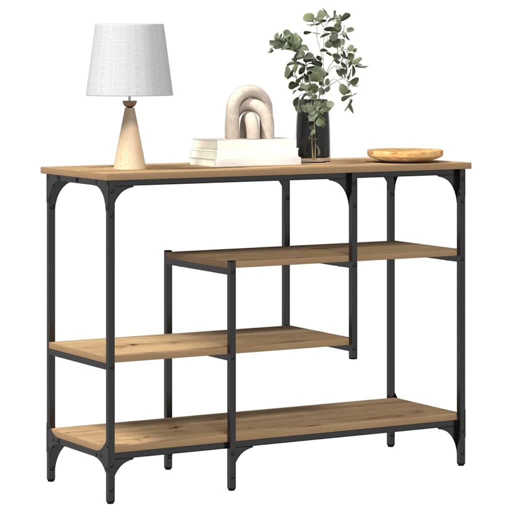 Konzolový Stolek Dub Artisan 100 X 35 X 75 Cm