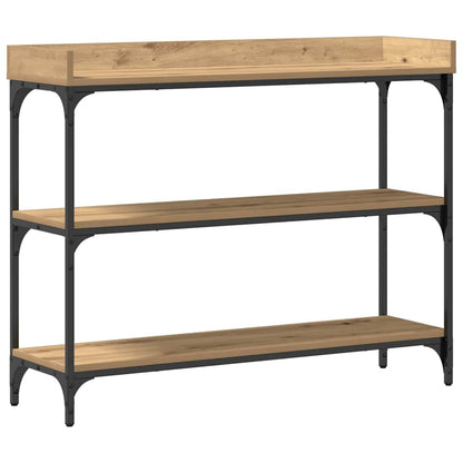 Konzolový Stolek Dub Artisan 100 X 30 X 80 Cm