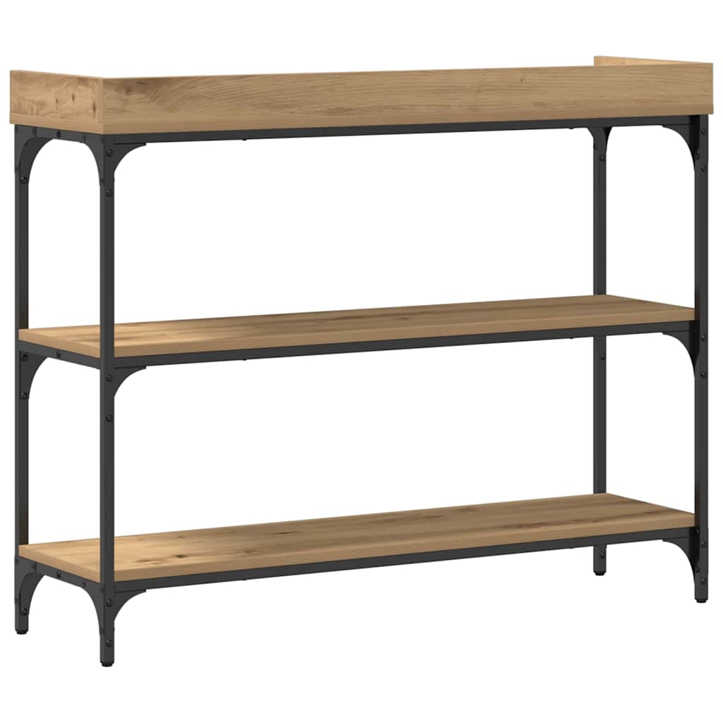 Konzolový Stolek Dub Artisan 100 X 30 X 80 Cm