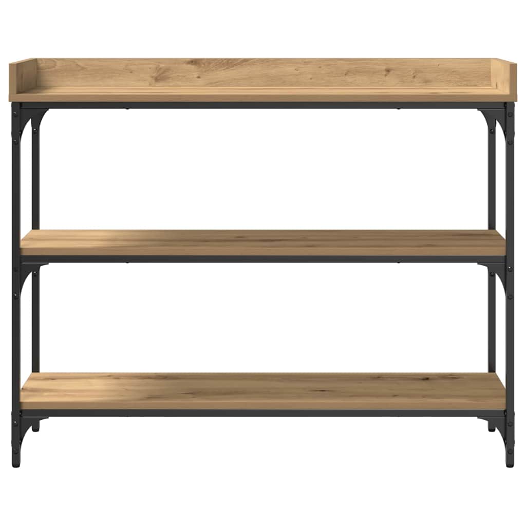 Konzolový Stolek Dub Artisan 100 X 30 X 80 Cm