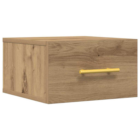 Noční Skříňka 35 X 35 X 20 Cm Kompozitní Dřevo Artisanový Dub