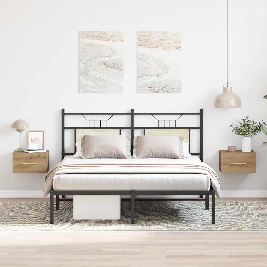 Noční Skříňka 2 Ks 35 X 35 X 20 Cm Kompozitní Dřevo