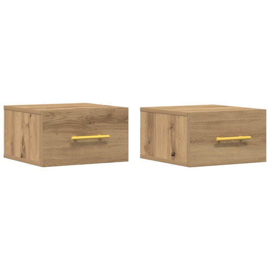 Noční Skříňka 2 Ks 35 X 35 X 20 Cm Kompozitní Dřevo