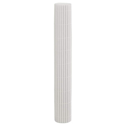 Zahradní Plot Oboustranný Bílý 1,8 X 3 M Pvc