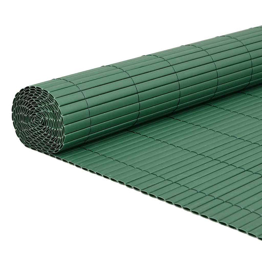 Zahradní Plot Oboustranný Zelený 1,8 X 3 M Pvc