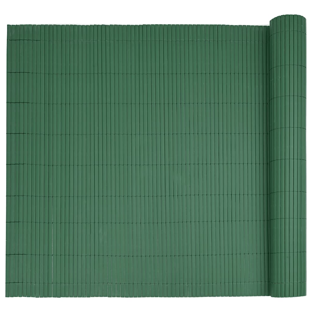 Zahradní Plot Oboustranný Zelený 1,8 X 3 M Pvc