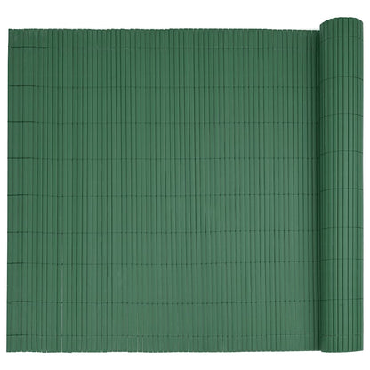 Zahradní Plot Oboustranný Zelený 1,8 X 3 M Pvc
