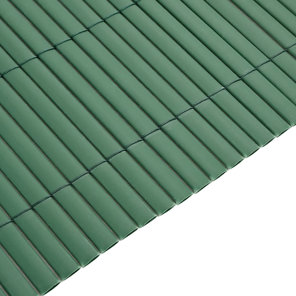 Zahradní Plot Oboustranný Zelený 1,8 X 3 M Pvc