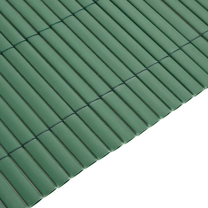 Zahradní Plot Oboustranný Zelený 1,8 X 3 M Pvc