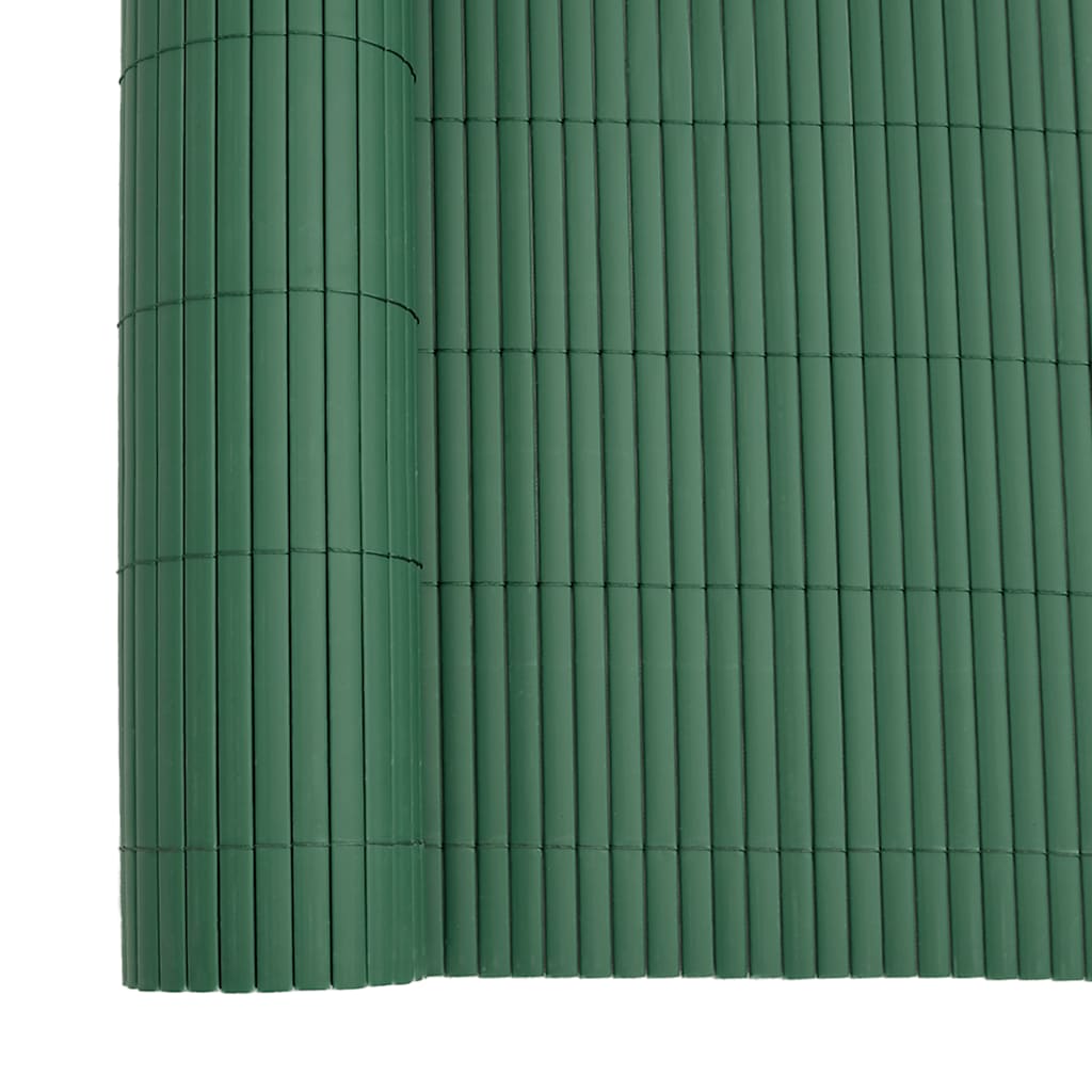 Zahradní Plot Oboustranný Zelený 1,8 X 3 M Pvc