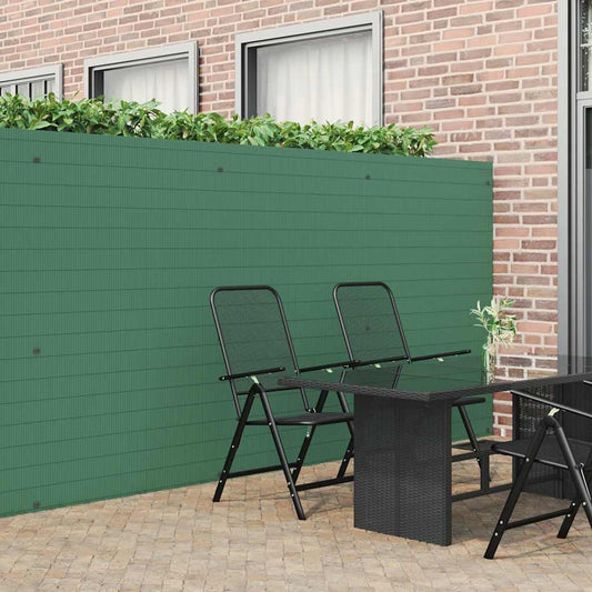 Zahradní Plot Oboustranný Zelený 1,8 X 3 M Pvc